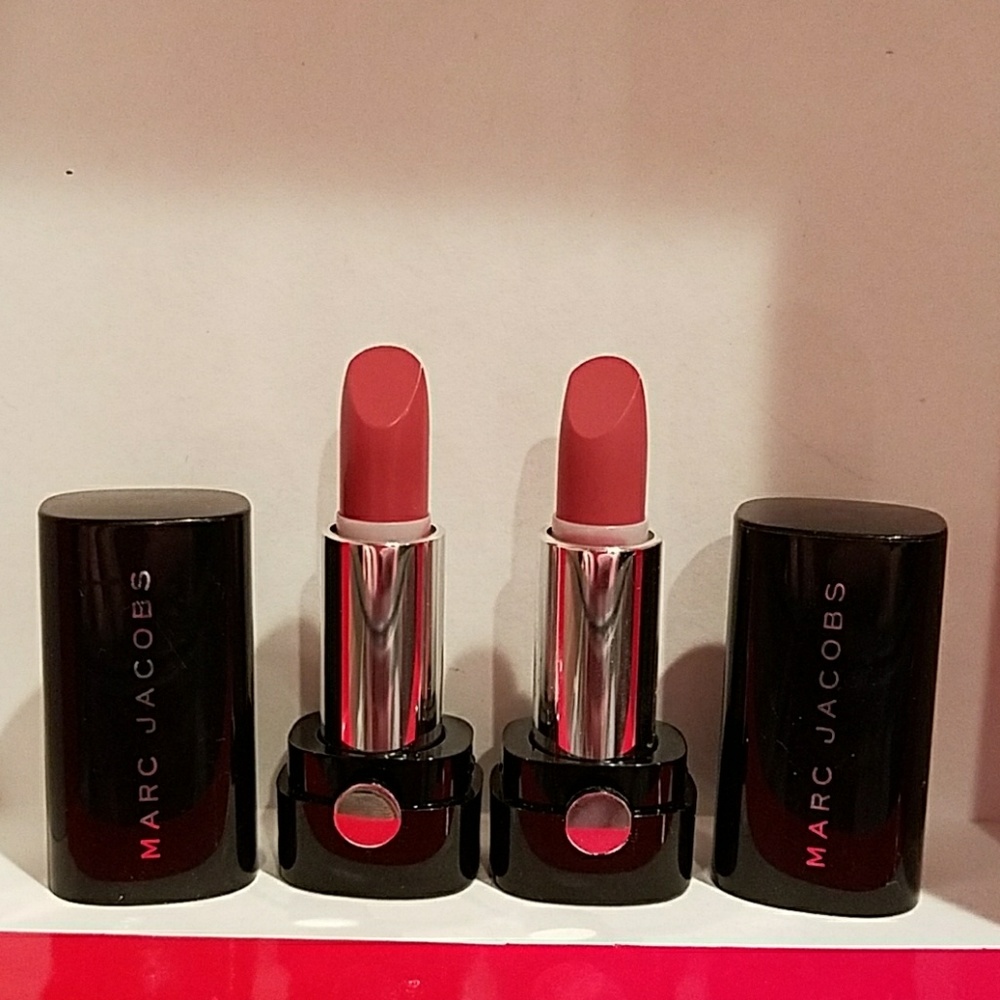 Marc Jacobs beauty mini lipstick lot of 2